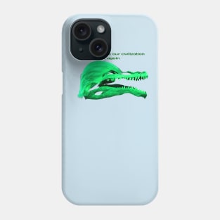 Trump Of the civilization of dinosaurs Phone Case