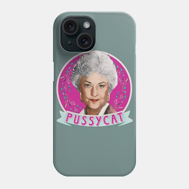 Pussycat Phone Case by Indecent Designs