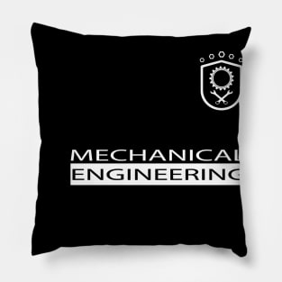 Mechanical engineering mechanics engineer logo Pillow