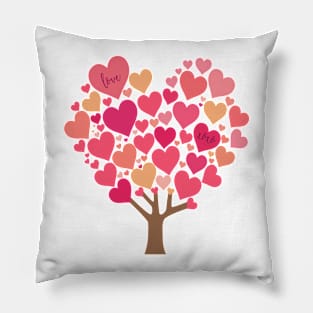 Stylish hearts, xoxo valentines day t shirt Pillow