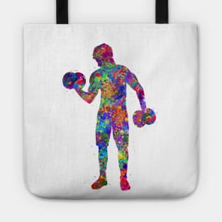 Weightlifter male Tote