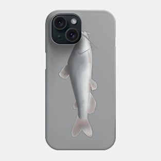 White Catfish Phone Case