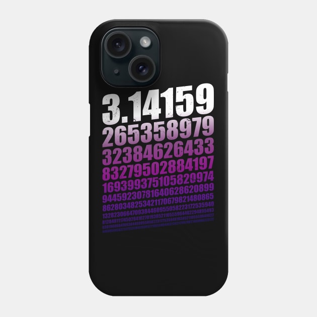 Pi chemist physicist gift Phone Case by QQdesigns