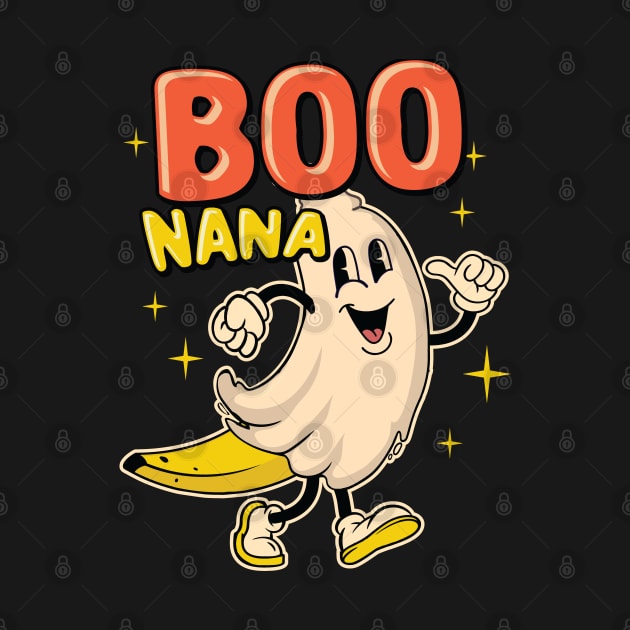 Cute Halloween Ghost - Boonana - For a Spooky Fun Costume by Graphic Duster