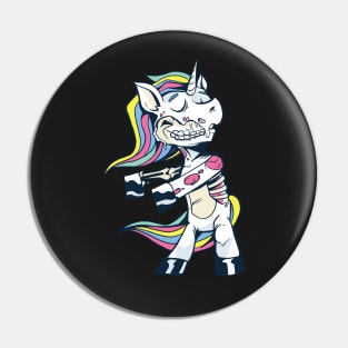 Zombie unicorn gift idea Pin