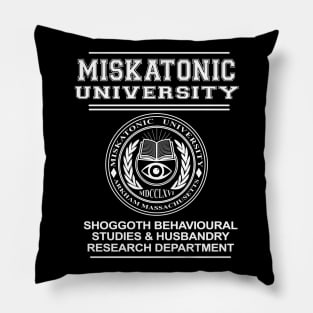 Miskatonic University Shoggoth research department - HP Lovecraft Pillow