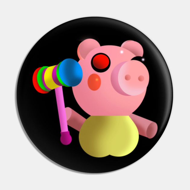 Piggy Roblox Roblox Piggy Pin Teepublic - piggy on roblox appropriate