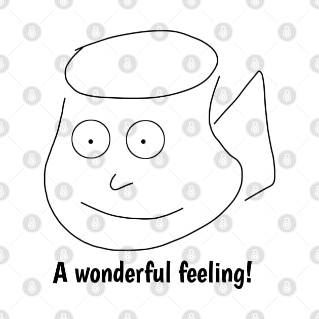 Funny coffee sayings, A wonderful feeling ! by BlackMeme94