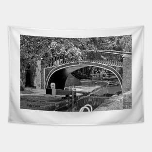 Isis Lock Bridge Tapestry