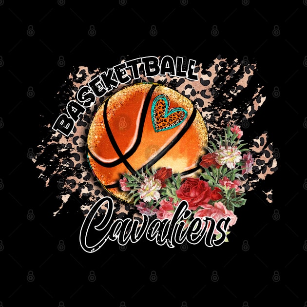 Aesthetic Pattern Cavaliers Basketball Gifts Vintage Styles by Irwin Bradtke