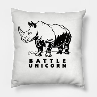 unicorn battle Pillow