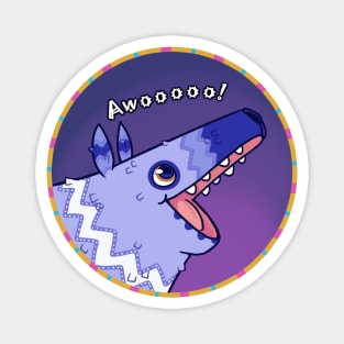 Howling Mallowolf - Viva Piñata Print Magnet