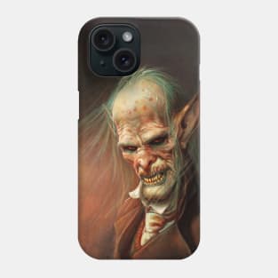 Creepy vampire Phone Case