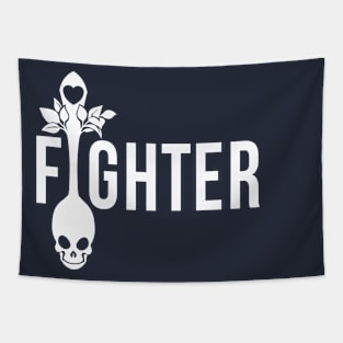 I Am A Fighter Tapestry