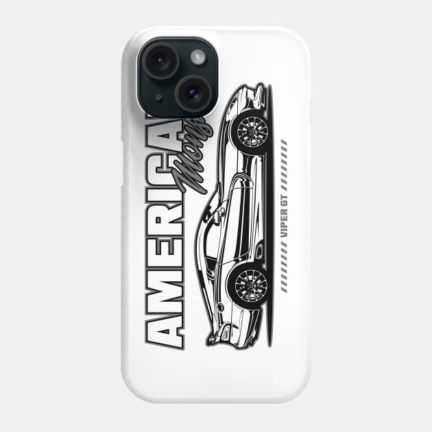 Dodge Viper GT Phone Case by idrdesign