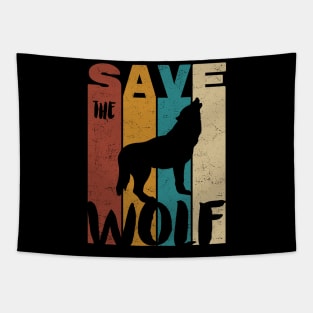 Save The Wolf Tapestry