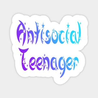 Antisocial Teenager V3 Magnet