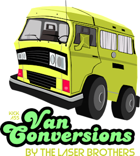 Laser Brothers Van Conversions Magnet