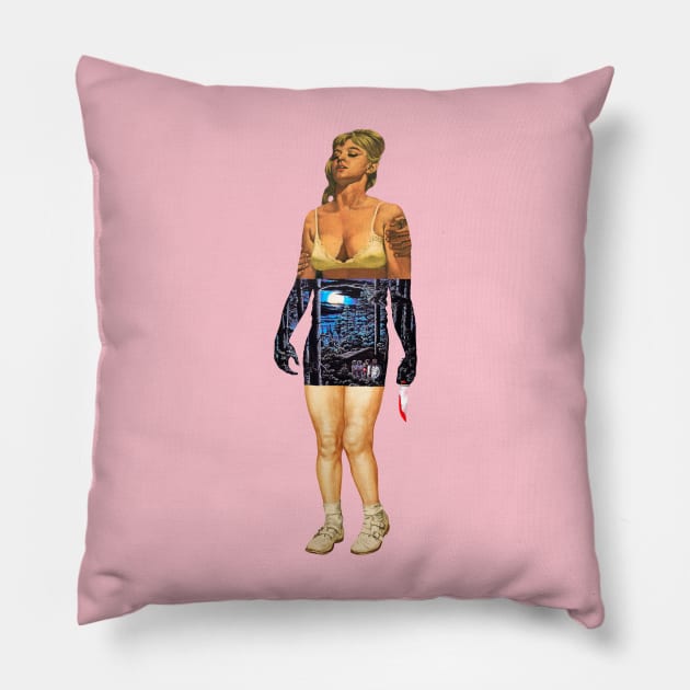 My Girl, Friday (the 13th) Pillow by MoonPatrol