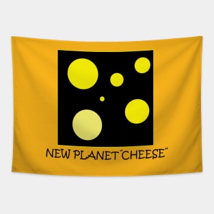 Planet and Cheese Tapestry