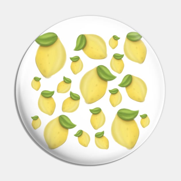 Lemons Pin by DoodleJob