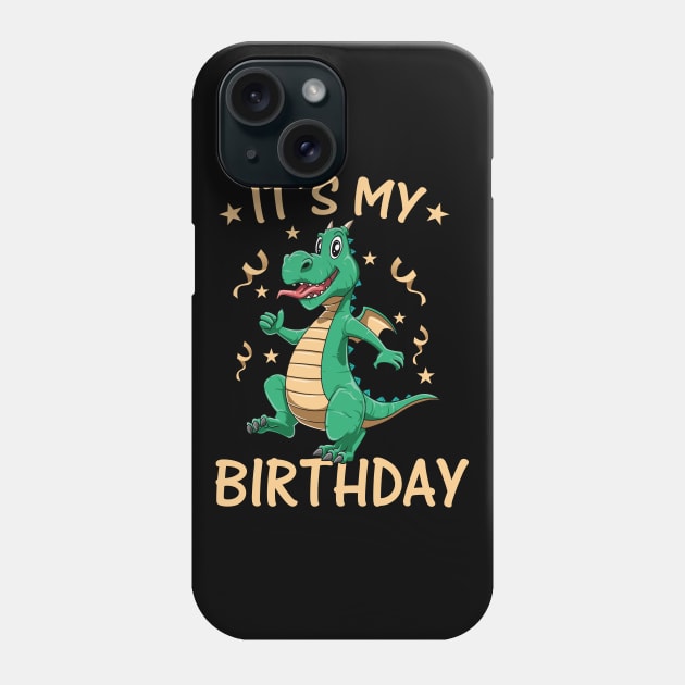 Happy Birthday Dragon Lovers Cute Kids Bday Phone Case by melostore