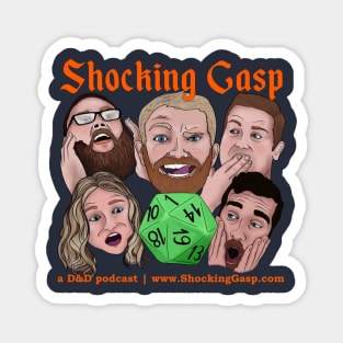 Shocking Gasp Logo Magnet