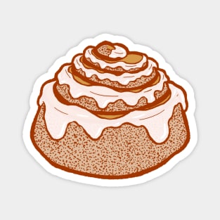 Cinnamon Bun Magnet