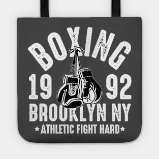 Boxing 1992 Brooklyn NY athletic fight hard Tote