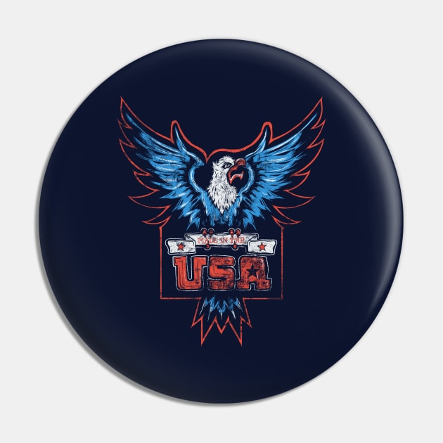 USA Eagle Pin by PaybackPenguin