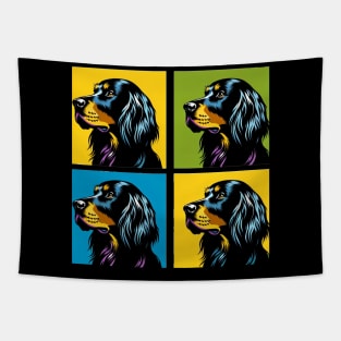 Gordon Setter Pop Art - Dog Lovers Tapestry