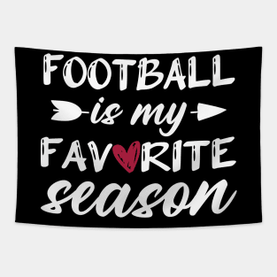 Funny Football is My Favorite Season Tapestry