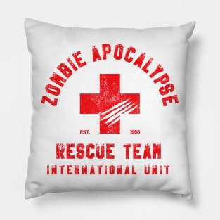 Zombie Apocalypse Rescue Team Pillow