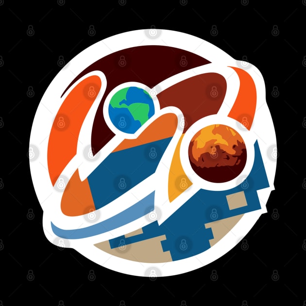 Mars 2020 Perseverance - Mars Rover Mission Patch by applebubble