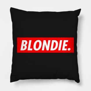 Blondie Pillow