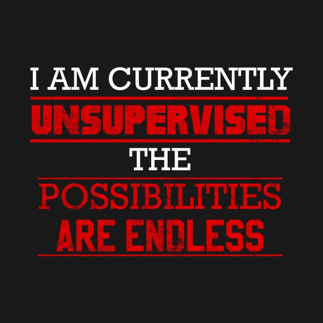 I Am Currently Unsupervised by ckandrus