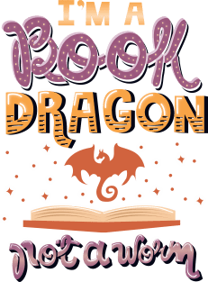 Book Dragon Magnet