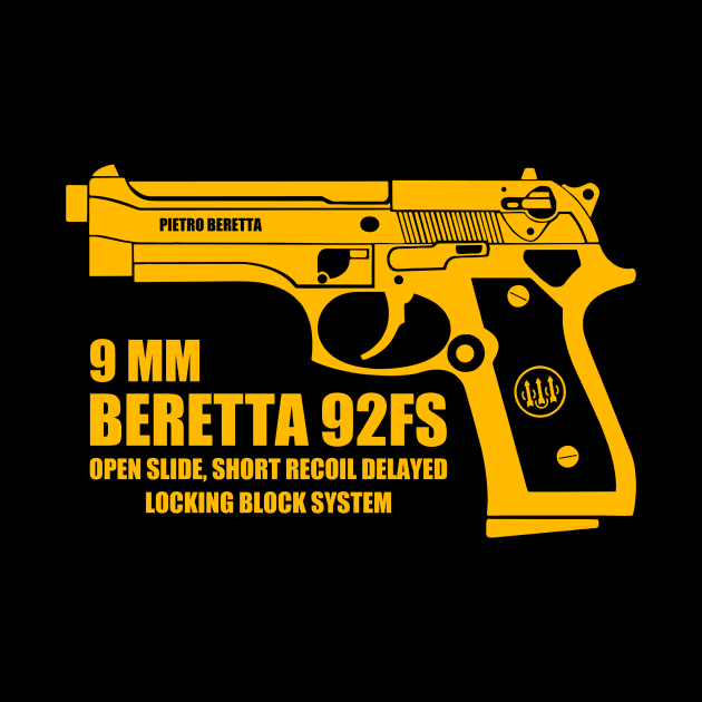 Beretta 9mm by Niken12