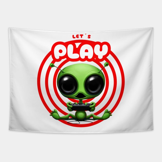 Extraterreste juega play Tapestry by Tinteart