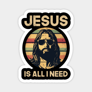 Jesus is All I Need Magnet