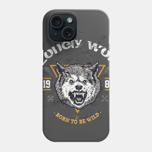 The lonely wolf T-Shirt Phone Case