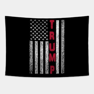 Donald Trump 2020 American Flag Vintage MAGA Trump 2020 Tapestry