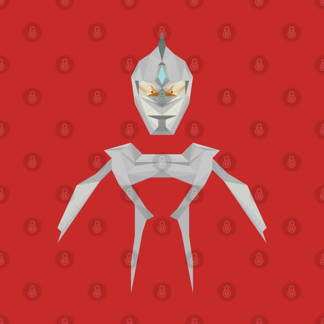 UltraSeven 21 (Low Poly Style) by The Toku Verse