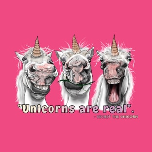 Unicorn are Real - Secret the unicorn T-Shirt