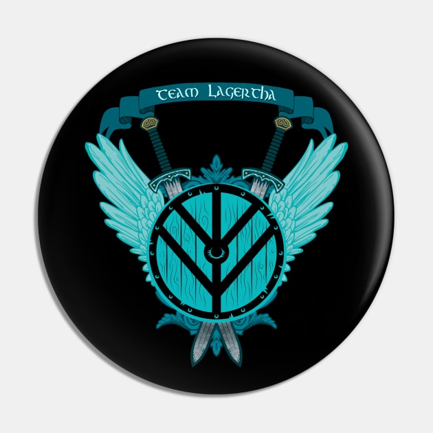 Team Lagertha Pin by LittleBean