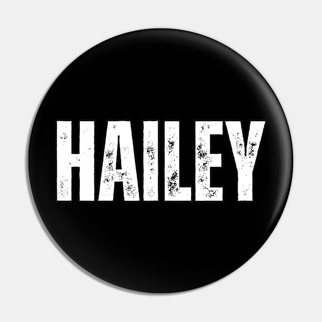 Hailey Name Gift Birthday Holiday Anniversary Pin by Mary_Momerwids