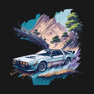 Summer Art DMC DeLorean T-Shirt