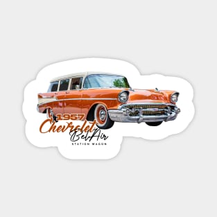 1957 Chevrolet Bel Air Station Wagon Magnet