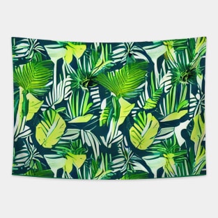 Tropical plants nature background Tapestry