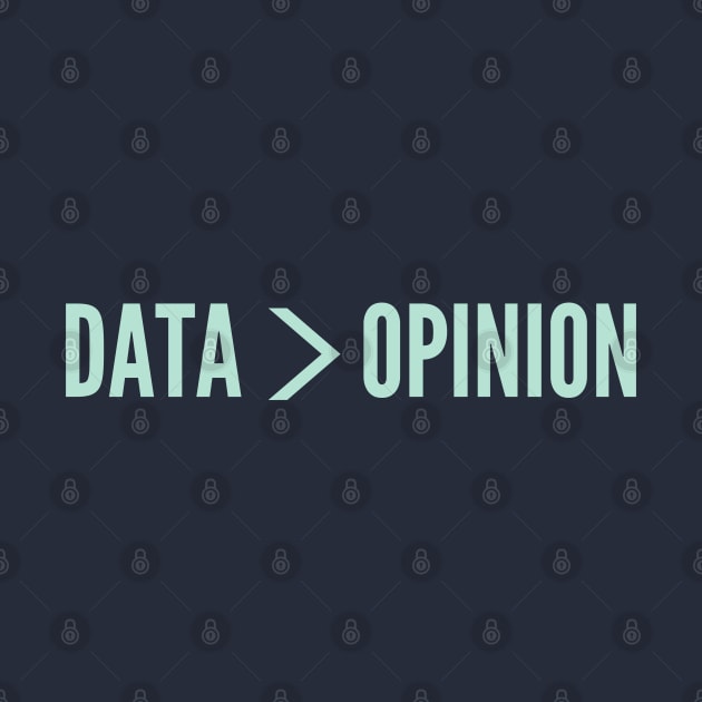 Data is grater than Opinion by High Altitude